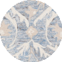 Blue / Ivory