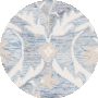 Blue / Ivory