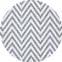 Blue / Creme