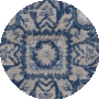 Blue / Ivory