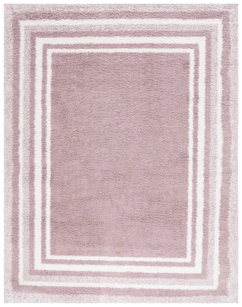 Safavieh Border & Stripe Shag 200 8'-0