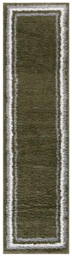 Safavieh Border & Stripe Shag 200 2'-2