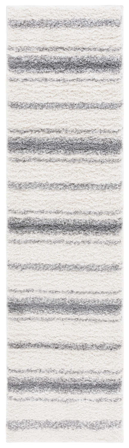 Safavieh Border & Stripe Shag 200 2'-2