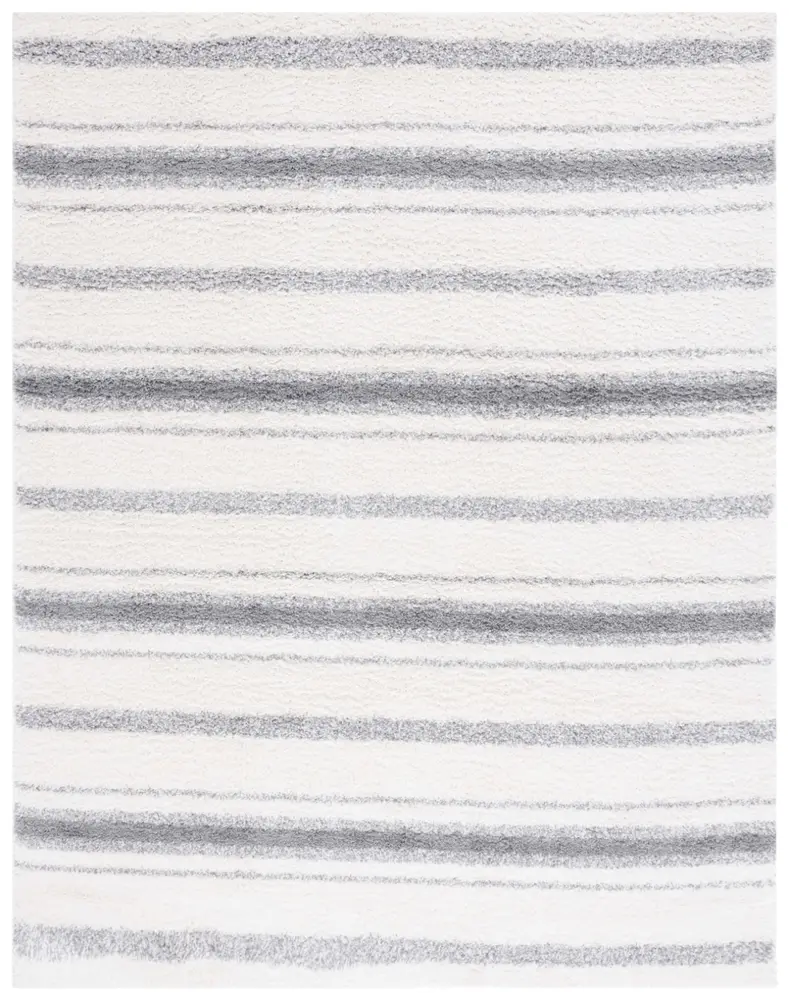 Safavieh Border & Stripe Shag 200 8'-0