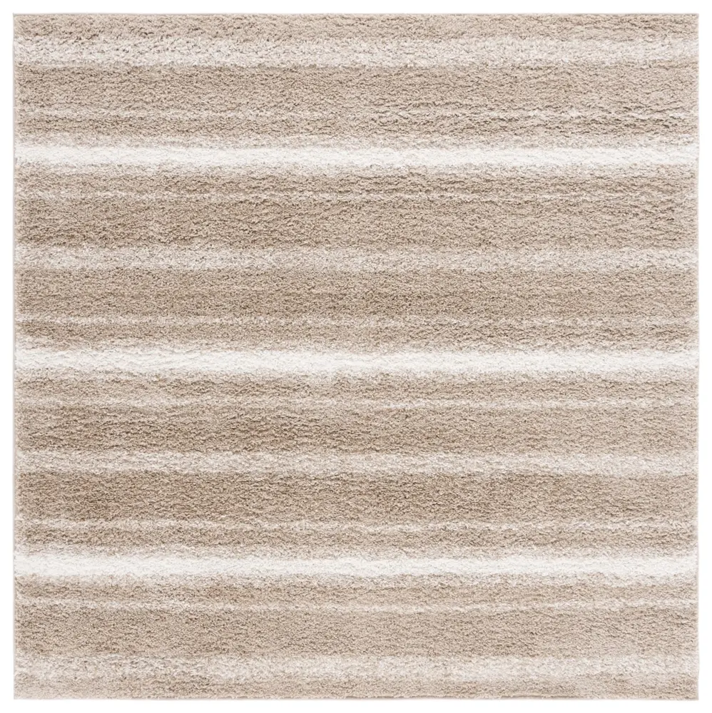 Safavieh Border & Stripe Shag 200 6'-7