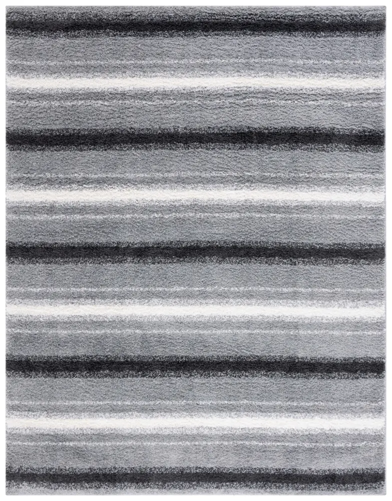 Safavieh Border & Stripe Shag 200 8'-0