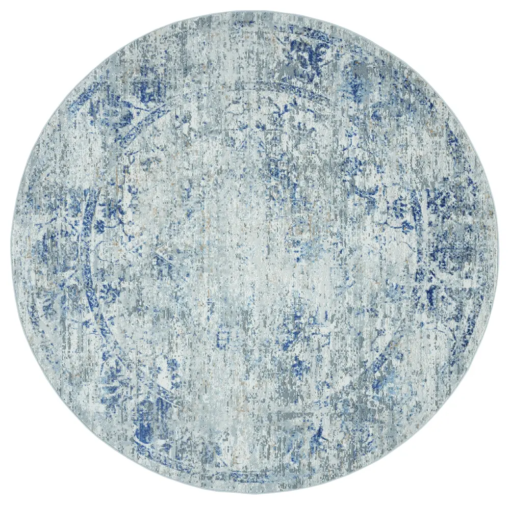 United Weavers Austin Clark Blue Round Rug 7'10