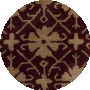 Dark Red / Beige