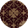 Dark Red / Beige