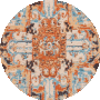 Orange / Navy
