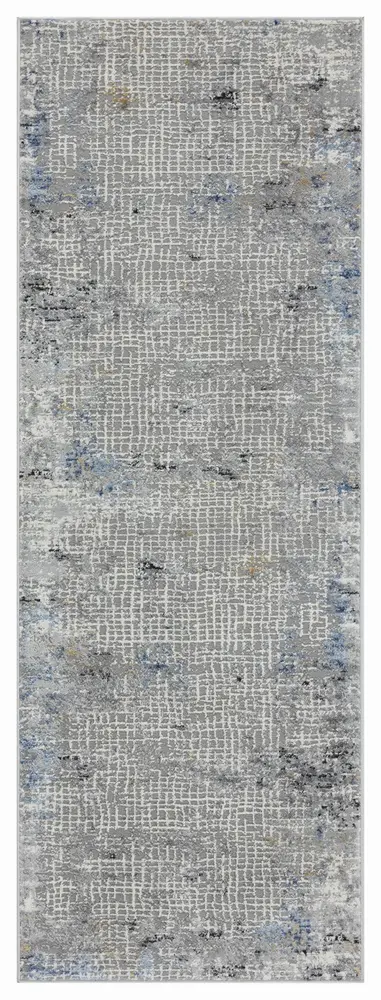 United Weavers Austin Devine Blue Runner Rug 2'7