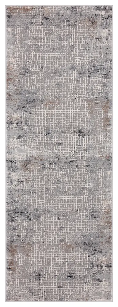 United Weavers Austin Devine Grey Runner Rug 2'7