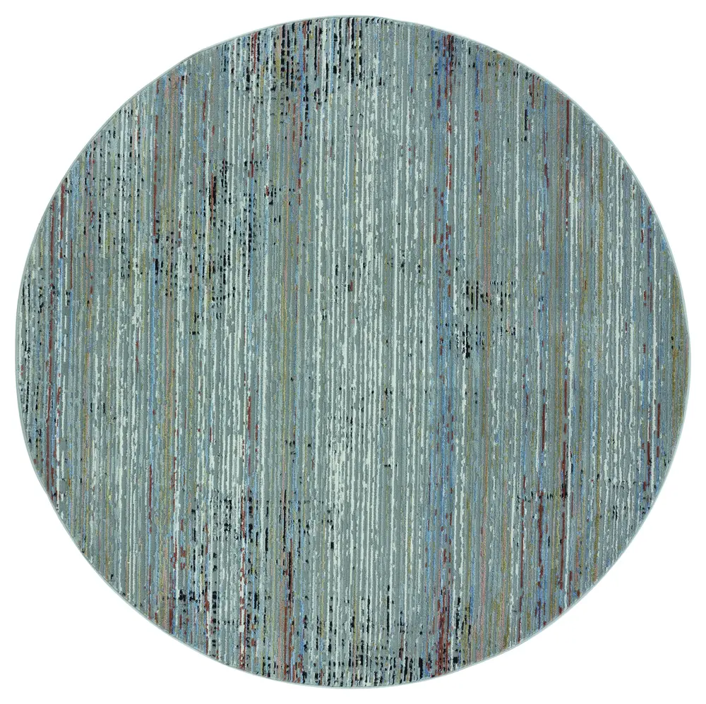 United Weavers Austin Westway Rust Round Rug 7'10