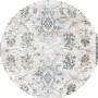 Ivory / Light Blue