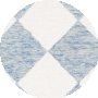 Blue / Ivory