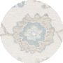 Ivory / Blue