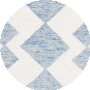 Blue / Ivory