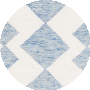Blue / Ivory