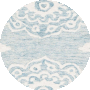 Ivory / Light Blue