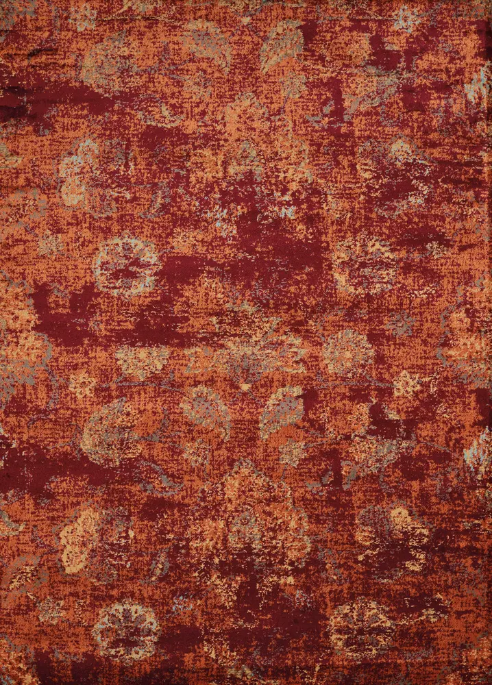 United Weavers Bridges Via Vicosa Crimson Runner Rug 1'10