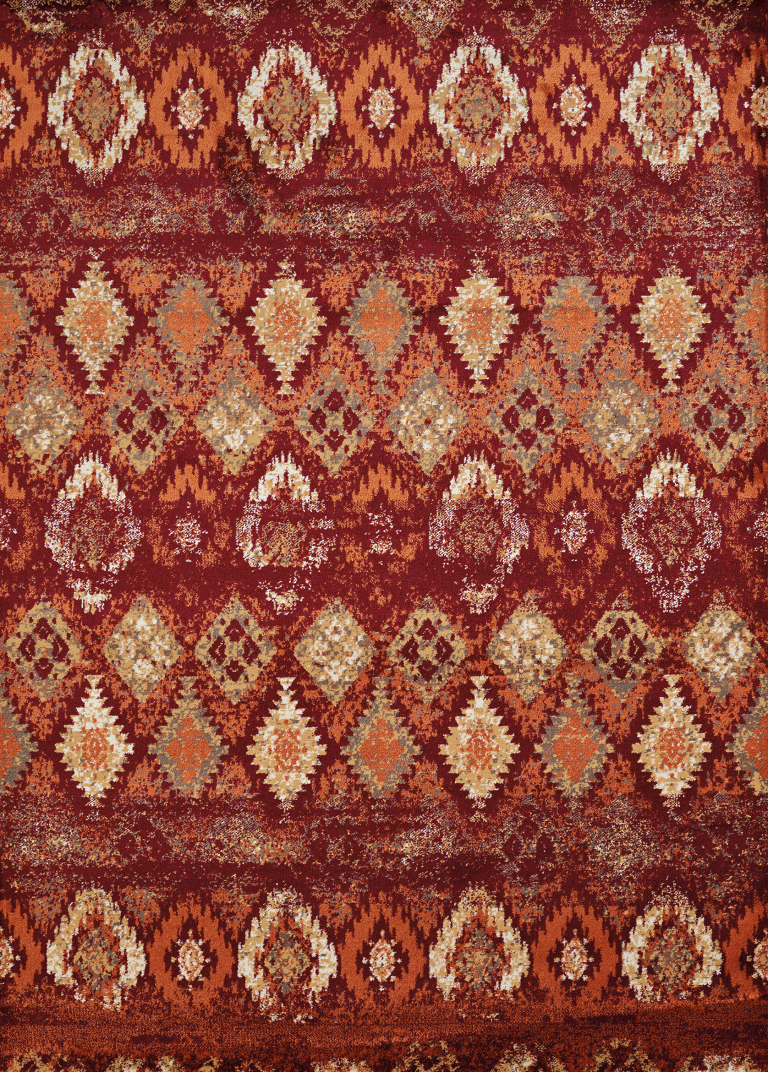 United Weavers Bridges San Paula Crimson Accent Rug 1'10