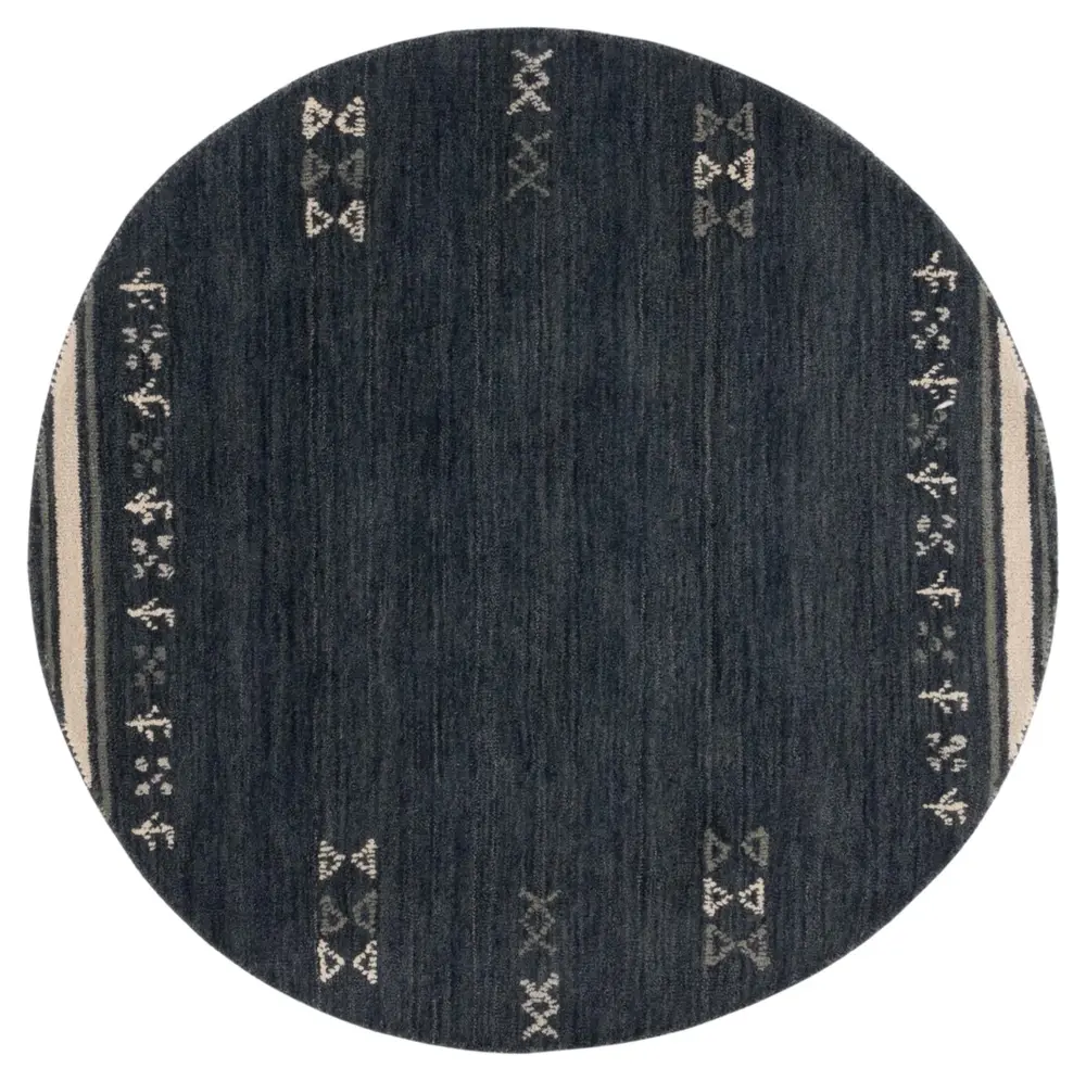 Safavieh Himalaya 4' X 4'  Rug in Charcoal