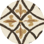 Ivory / Dark Brown