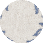 Ivory / Light Blue