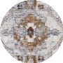 Ivory Grey / Rust