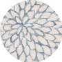 Blue / Ivory