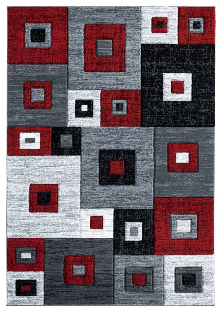 United Weavers Bristol Cicero Red Mat Rug 2'7