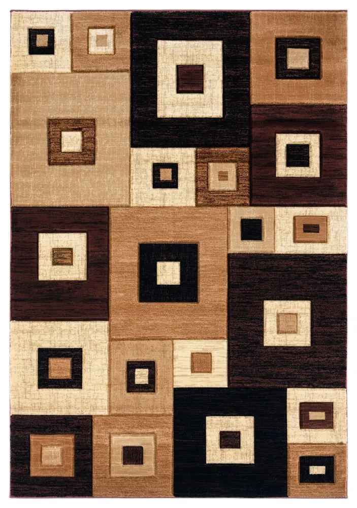 United Weavers Bristol Cicero Brown Area Rug 5'3