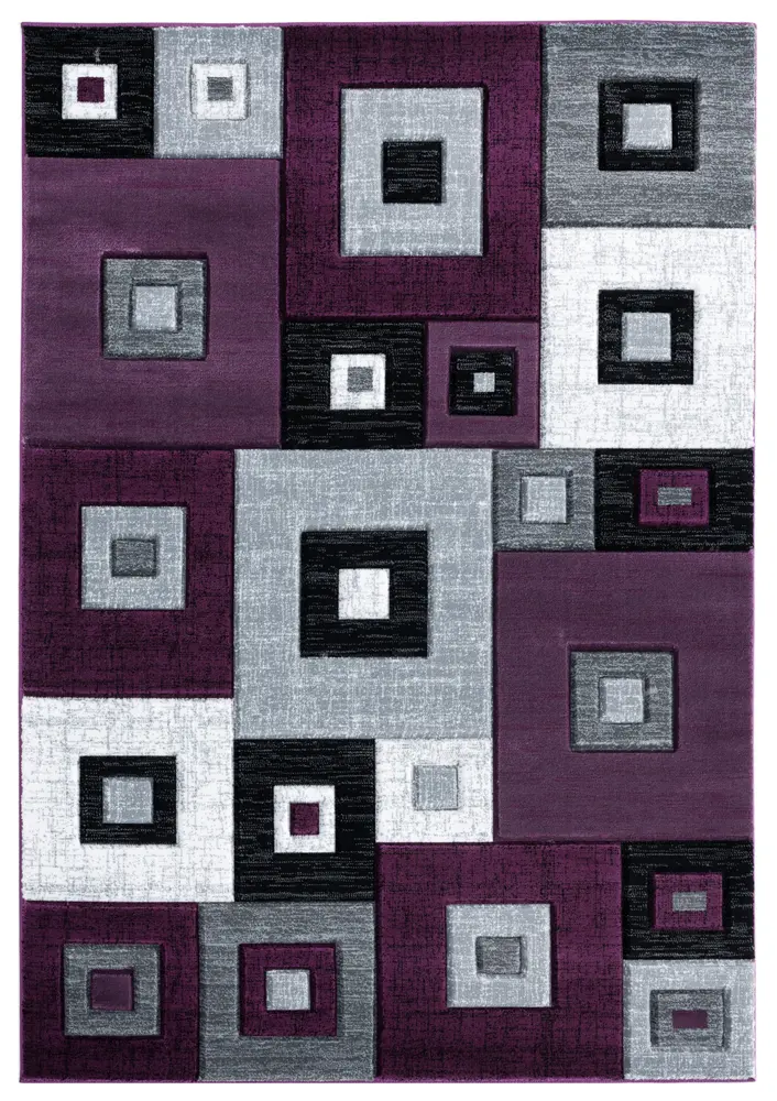 United Weavers Bristol Cicero Plum Mat Rug 2'7