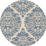 Cream / Blue