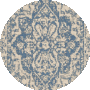 Cream / Blue