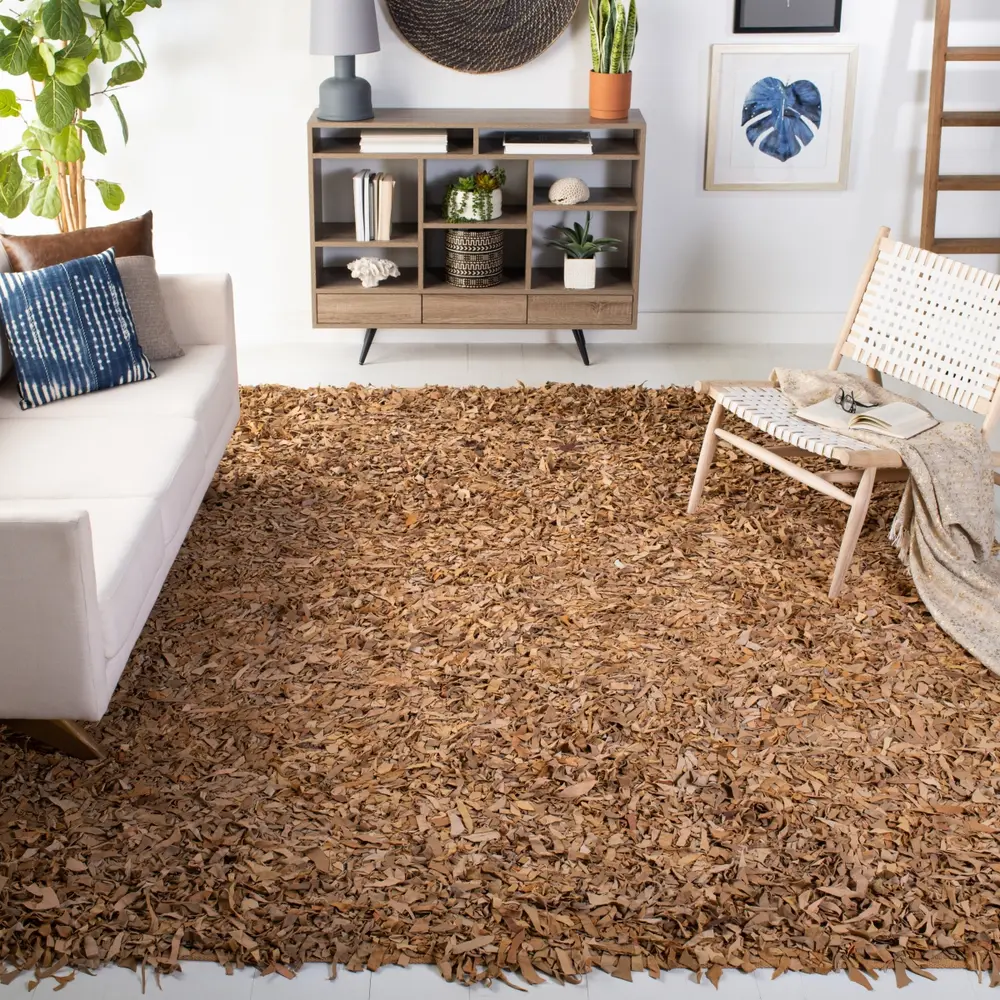 Safavieh Leather Shag 8'-0