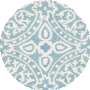 Teal / Ivory