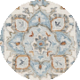 Ivory / Blue
