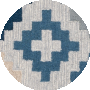 Blue / Ivory