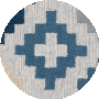 Blue / Ivory