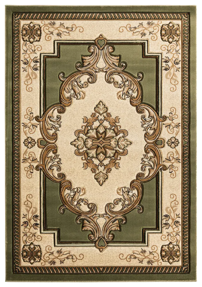 United Weavers Bristol Fallon Green Accent Rug 1'10