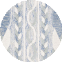 Blue / Ivory