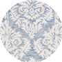 Blue / Ivory