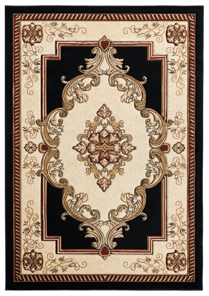 United Weavers Bristol Fallon Black Runner Rug 2'7