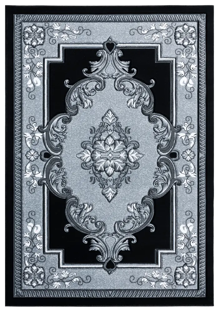 United Weavers Bristol Fallon Silver Area Rug 5'3