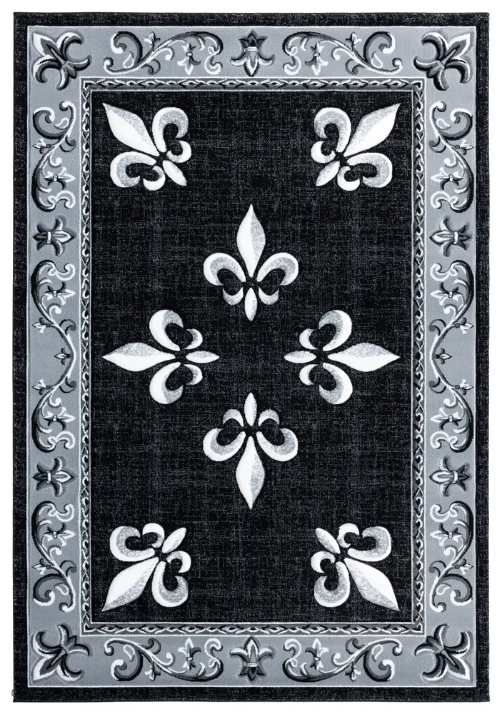 United Weavers Bristol Casselton Black Area Rug 7'10