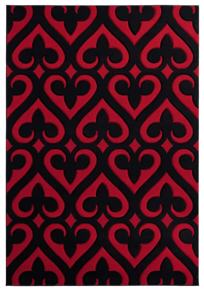 United Weavers Bristol Heartland Red Accent Rug 1'10