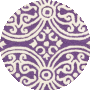 Purple / Ivory