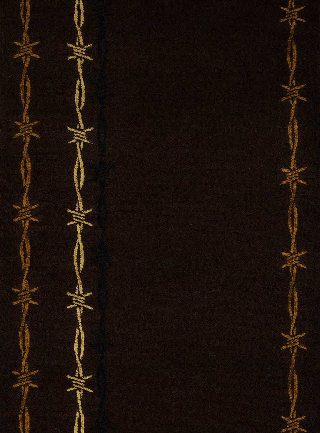 Affinity Barb Wire Brown Accent Rug 1'10