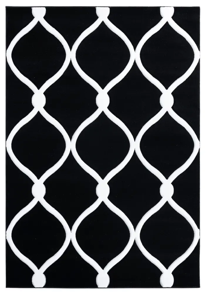 United Weavers Bristol Rodanthe Black Runner Rug 2'7
